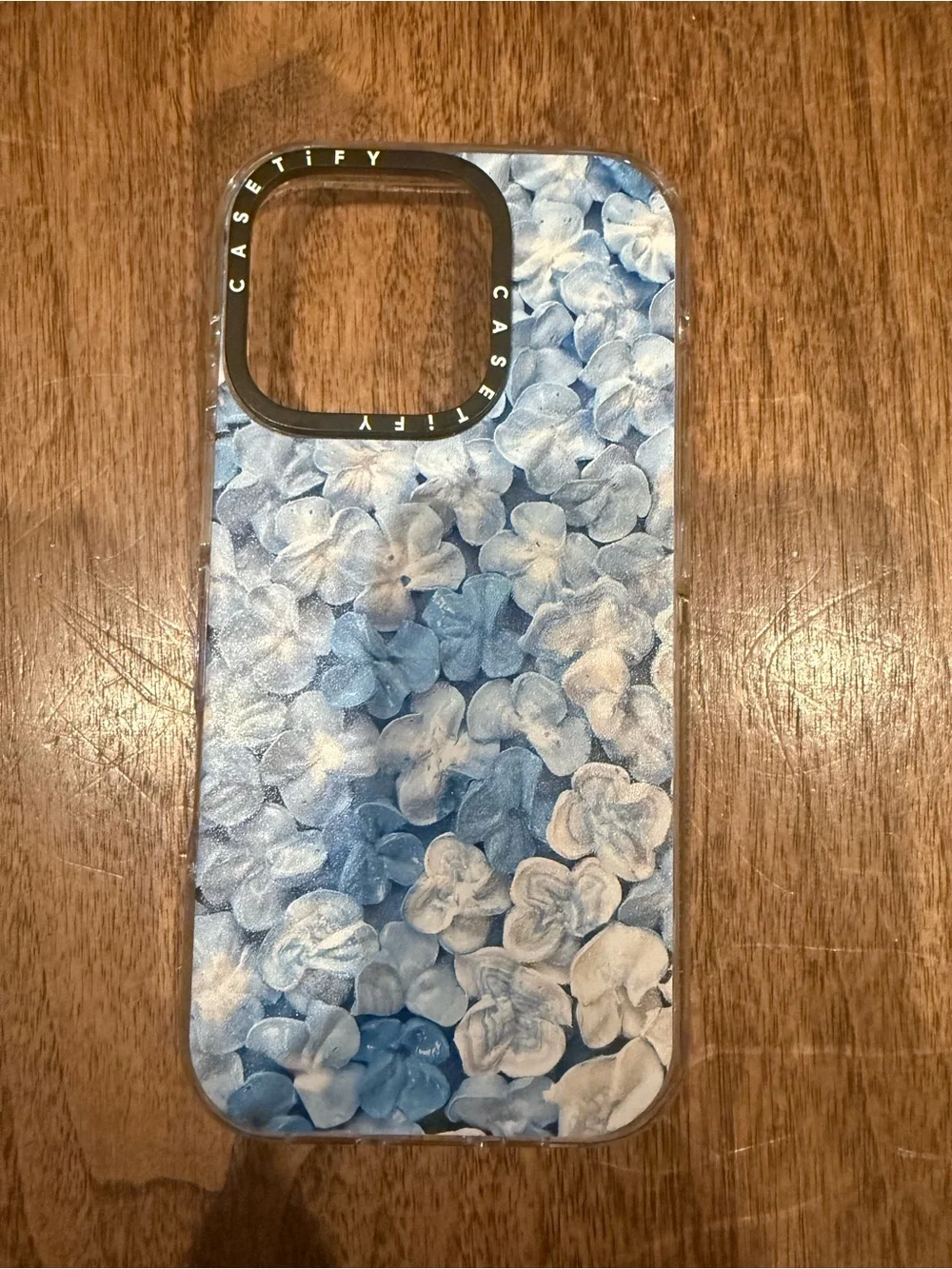Casetify Blue & White Hydrangea Floral Phone Case